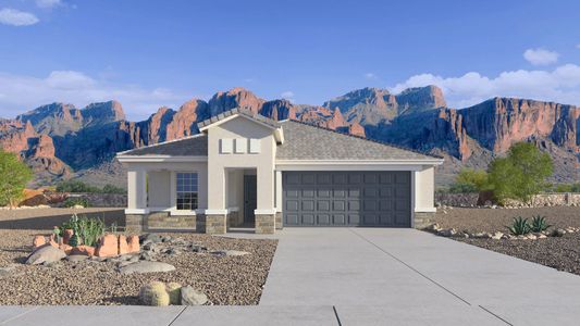 New construction Single-Family house 26162 W Lynne Ln, Buckeye, AZ 85326 plan Hayden - image