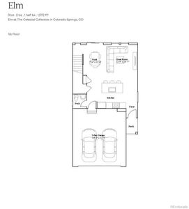 New construction Single-Family house 1154 Smiley Creek Pt, Colorado Springs, CO 80904 plan Elm - image