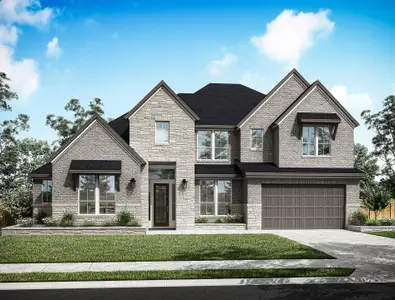 New construction Single-Family house 715 Huckleberry Haven Dr, Richmond, TX 77406 plan Woodbridge - image
