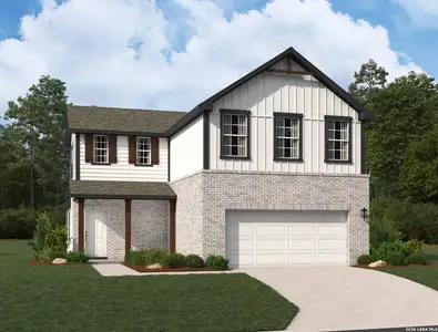 New construction Single-Family house 147 Peeps Ct, Adkins, TX 78101 - image