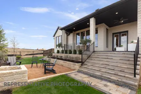 New construction Single-Family house 1005 Rock Daisy Trl, Hutto, TX 78634 plan Foxleigh Plan - image