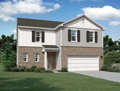 New construction Single-Family house 2438 Argento Cir, Dacula, GA 30019 Splendor- photo 0