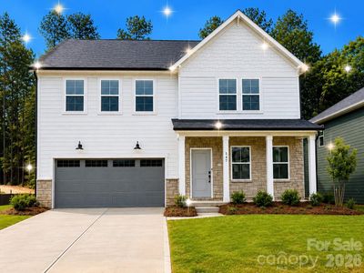 New construction Single-Family house 547 Cottage Garden Ln, Belmont, NC 28012 plan Hampton - image