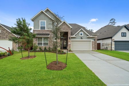 New construction Single-Family house 15716 Hoptree Heights Ln, Conroe, TX 77302 plan Rivercrest - image