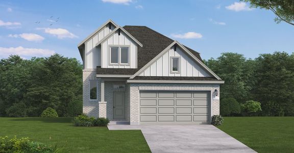 New construction Single-Family house 127 Neches Nook Ct, Conroe, TX 77304 plan Progreso (2080-HV-30) - image