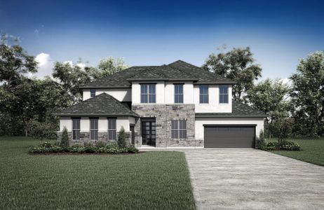 New construction Single-Family house 21727 Grayson Highlands Wy, Porter, TX 77365 plan Briargate - image