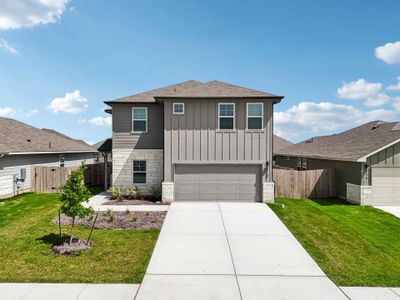 New construction Single-Family house 213 Little Green Trl, Jarrell, TX 76537 plan The Channing (850) - image