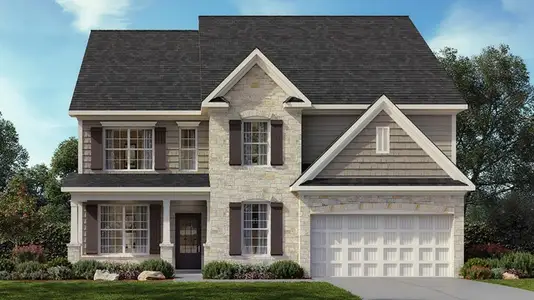 New construction Single-Family house 4995 Thalley Creek Dr, Cumming, GA 30040 plan GRAYSON - image