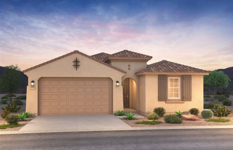 New construction Single-Family house 1272 W Treasure Trl, Apache Junction, AZ 85120 Rimini- photo 0