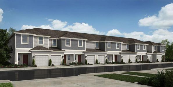 New construction Townhouse house 5041 Spangle Drive, Saint Cloud, FL 34769 Jasmine- photo 0