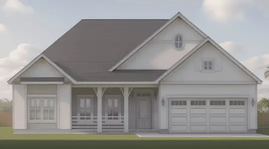 New construction Single-Family house Sunset Beach, NC 28468 plan Claremont - image