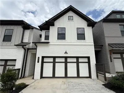 New construction Townhouse house 317 Brook Landing Cir, Auburn, GA 30011 plan Medlock - image
