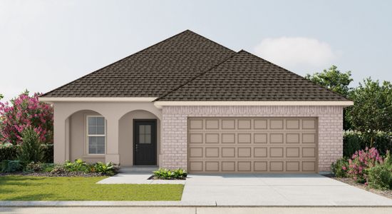 New construction Single-Family house 6601 Little Cypress Lp, Orange, TX 77632 plan Frazier V A - image
