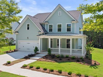 New construction Single-Family house 9870 Ashton Old Road, Douglasville, GA 30135 BELLVIEW- photo 0