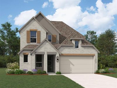 New construction Single-Family house 3637 Barrel Ln, Aubrey, TX 76227 plan Lotus - image