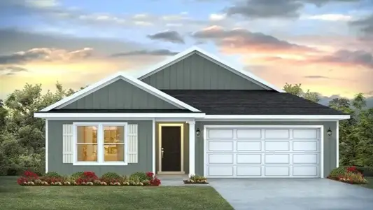 New construction Single-Family house 149 Milestone Trl, Crawfordville, FL 32327 plan The Lakeside - image