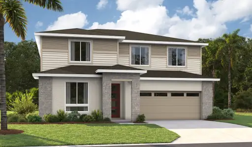 New construction Single-Family house 14538 Banks Ct, Parrish, FL 34219 plan Ammolite - image