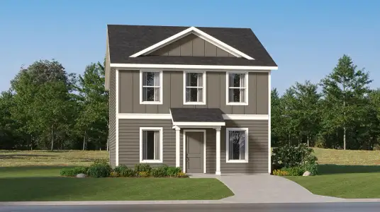 New construction Single-Family house 199 Shimmering Water Rd, Kyle, TX 78640 plan Highgate - image