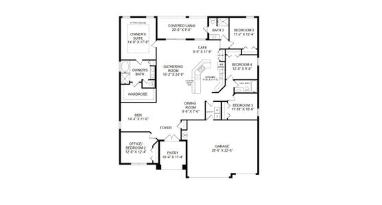 New construction Single-Family house Auburndale, FL 33823 plan Willow II - image 4