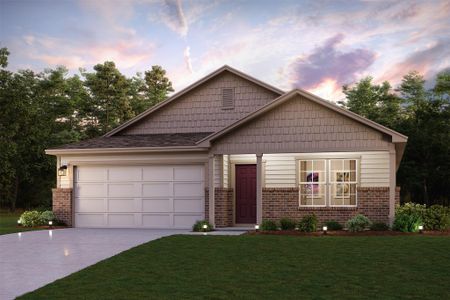 New construction Single-Family house 1879 Redwood Ln, Dayton, TX 77535 plan Cabot - image