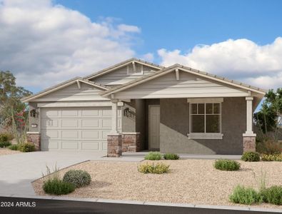 New construction Single-Family house 5523 W Mcneil Street, Laveen, AZ 85339 Larkspur Homeplan- photo 0