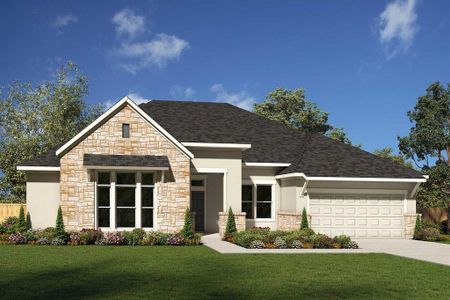 New construction Single-Family house 140 Robert Brown Ln, Bastrop, TX 78602 The Latimer- photo 0