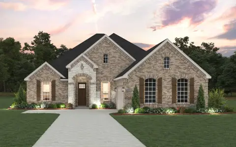 New construction Single-Family house 100 Slater Ct, Liberty Hill, TX 78642 plan Samantha - image