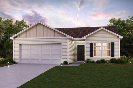 New construction Single-Family house 14 Rolling Fern Dr, Palm Coast, FL 32164 Beaumont- photo 0