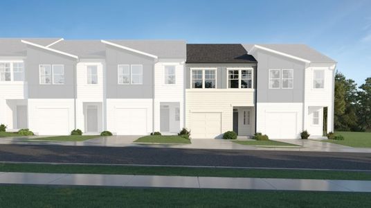 New construction Townhouse house 3002 Vitner Dr, Durham, NC 27704 Cameron- photo 0