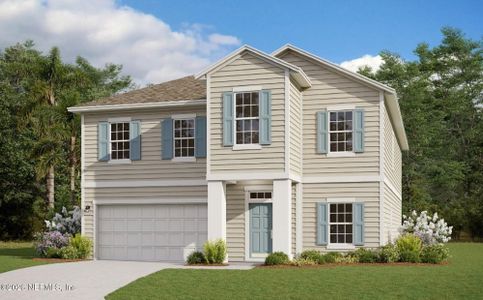 New construction Single-Family house 3307 Harvesters Ct, Green Cove Springs, FL 32043 plan Wellington - image