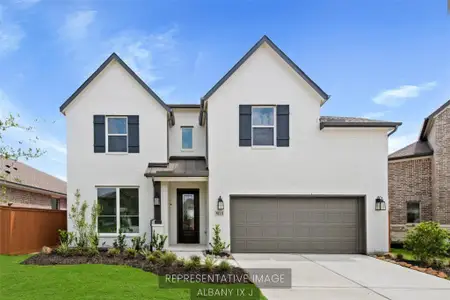 New construction Single-Family house 26923 Steradian Lake Ln, Richmond, TX 77406 plan The Albany IX - image