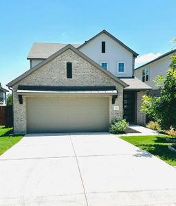 New construction Single-Family house 2376 Sawdust Dr, Georgetown, TX 78633 Journey Series - Latitude- photo 0