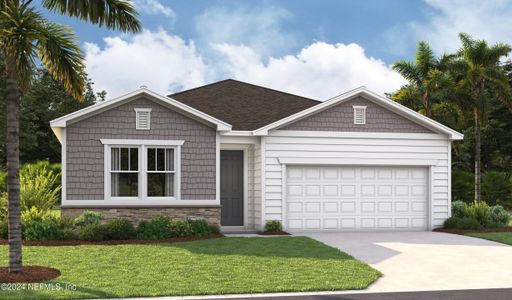 New construction Single-Family house 968 Lightsey Crossing Ln, Saint Augustine, FL 32084 Agate- photo 0