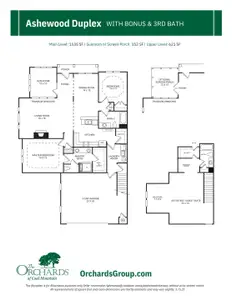 New construction Single-Family house 3600 Matt Hwy, Cumming, GA 30028 plan The Ashewood with Bonus Room - image