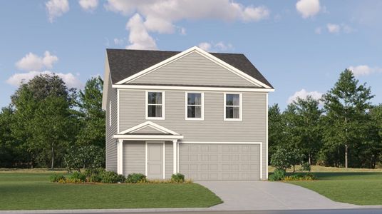 New construction Single-Family house 205 Kings Row Ln, Jarrell, TX 76537 plan Whitetail - image