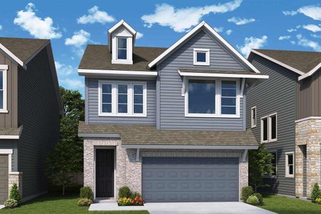 New construction Single-Family house 16039 Hayes Park Dr, Houston, TX 77079 plan The Bellomy - image