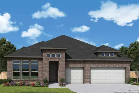 New construction Single-Family house 9933 Aurora Hill St, Boerne, TX 78006 plan The Grapeland - image