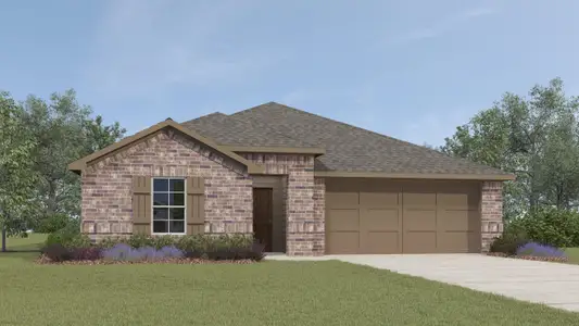 New construction Single-Family house 3283 Slocum Dr, Paris, TX 75460 plan Lakeway - image