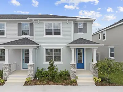New construction Townhouse house 1306 Tarflower Dr, Winter Springs, FL 32708 plan Catalina II - image
