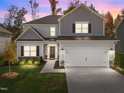 New construction Single-Family house 580 Husketh Rd, Youngsville, NC 27596 Aberdeen- photo 0 0