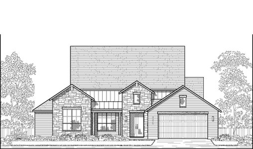 New construction Single-Family house 514 Dulce Vis, Boerne, TX 78006 plan Byron - image
