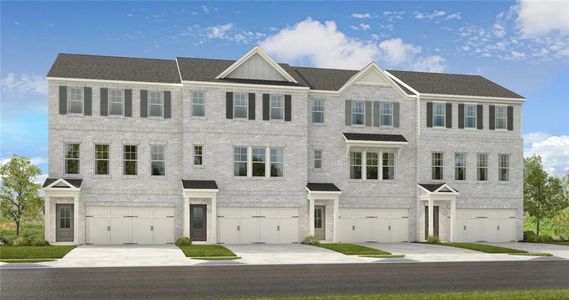 New construction Townhouse house 6154 Wayburn Street, Tucker, GA 30084 Forsyth- photo 0