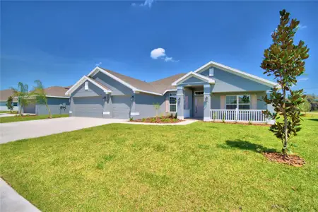 New construction Single-Family house 4043 Tullamore Lane, Auburndale, FL 33823 2508- photo 0