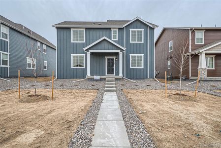 New construction Single-Family house 2867 Oxley Street, Strasburg, CO 80136 - photo 0