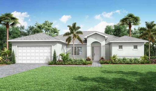 New construction Single-Family house 3174 Southwest Savona Boulevard, Port Saint Lucie, FL 34953 - photo 0