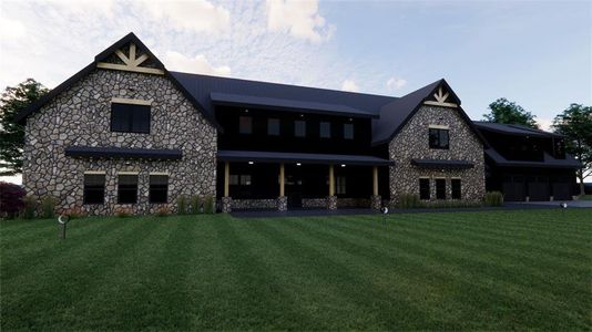 New construction Single-Family house 1921 Euharlee Rd, Kingston, GA 30145 - image