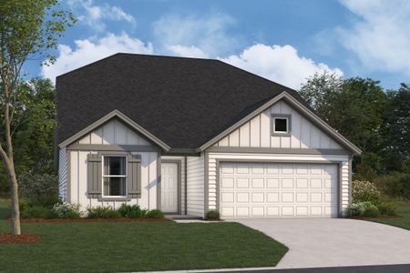 New construction Single-Family house 4516 Bridal Veil Dr, Austin, TX 78747 plan Abilene - Smart Series - image
