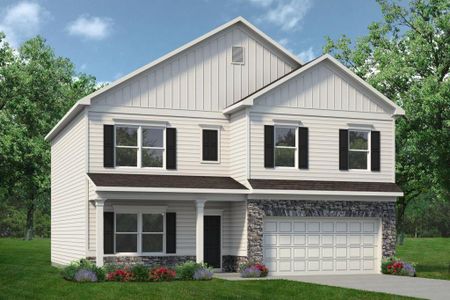 New construction Single-Family house 419 Nottely Drive, Temple, GA 30179 The McGinnis- photo 0