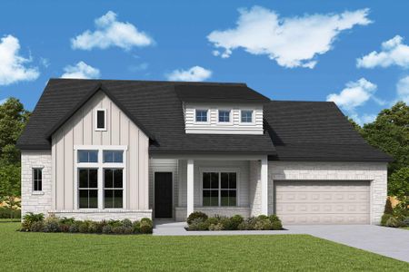 New construction Single-Family house 1752 Howler Wy, Todd Mission, TX 77316 plan The Clover - image