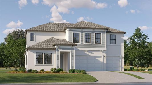 New construction Single-Family house 12411 Bergstrom Bay Drive, Riverview, FL 33579 Whitney- photo 0